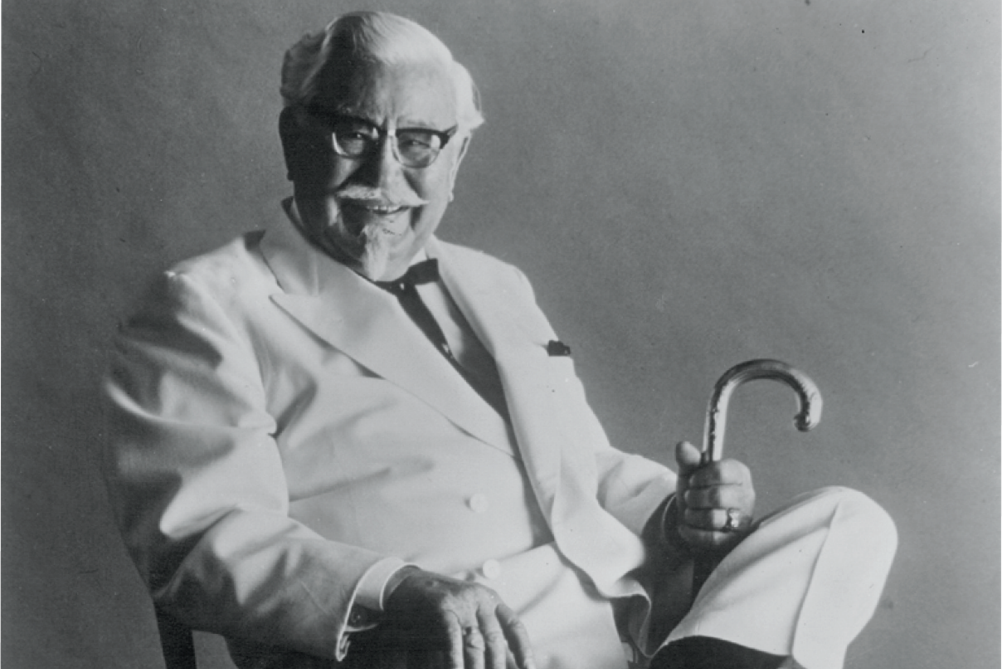 O Colonel Sanders γεννιέται στην Ιντιάνα, στις Η.Π.Α.